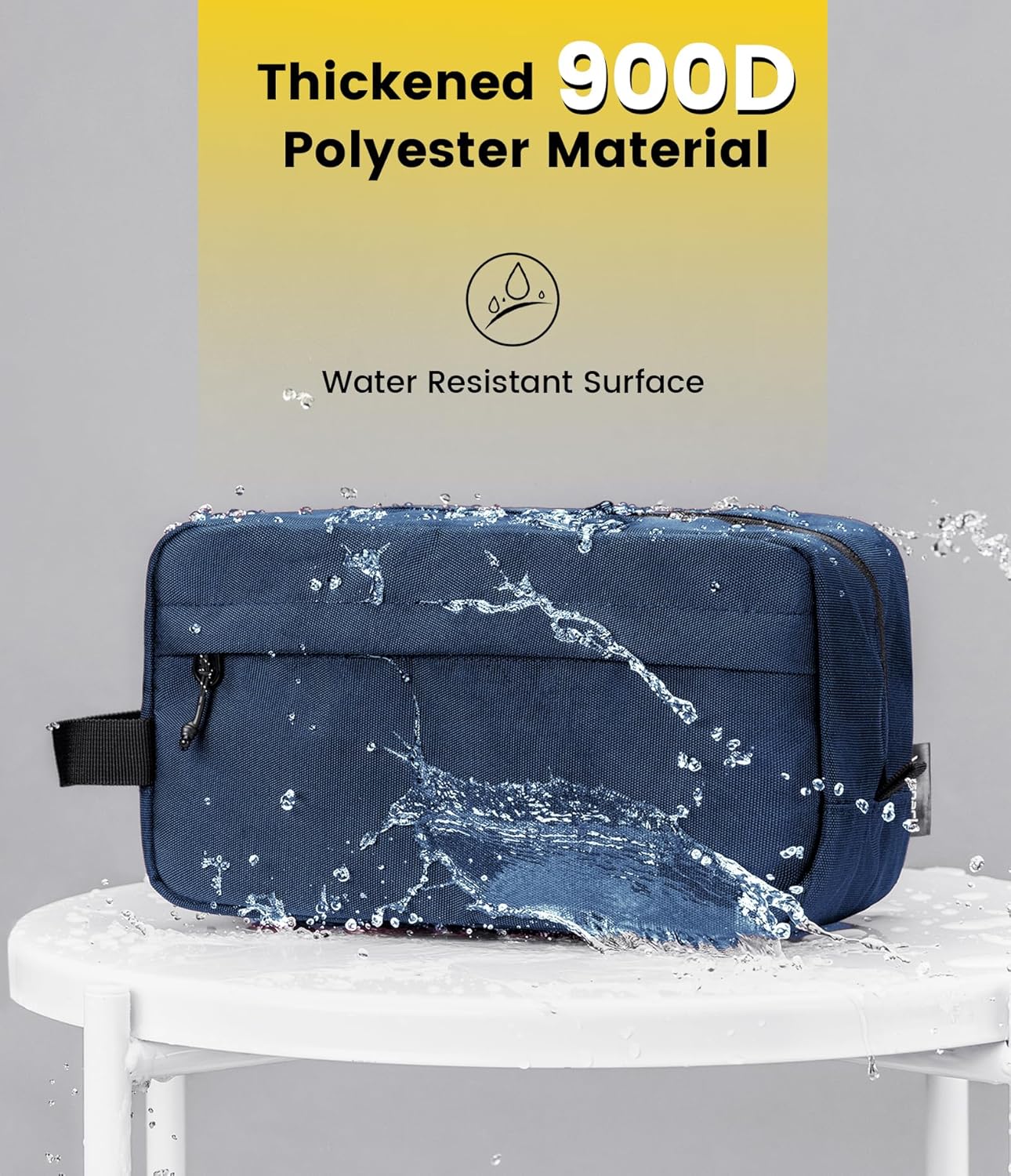 Vorspack Travel Toiletry Bag for Men - Hanging Toiletries Bag Water Resistant Travel Bag for Toiletries Accessories - Image 4