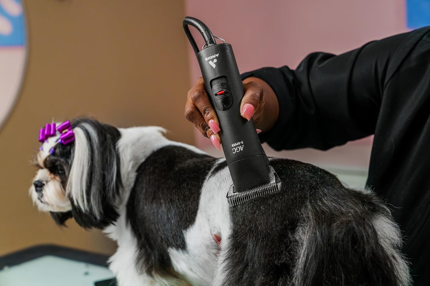 Andis 563063 AGC Super 2-Speed Brushless Pet Clipper with 10W M-Force Blade image 5