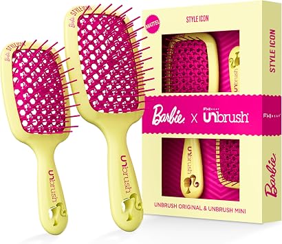 UNbrush Barbie Duo - Yellow