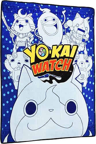 Watch - Manta de microraschel con estampado de múltiples personajes, 50 x 60 pulgadas