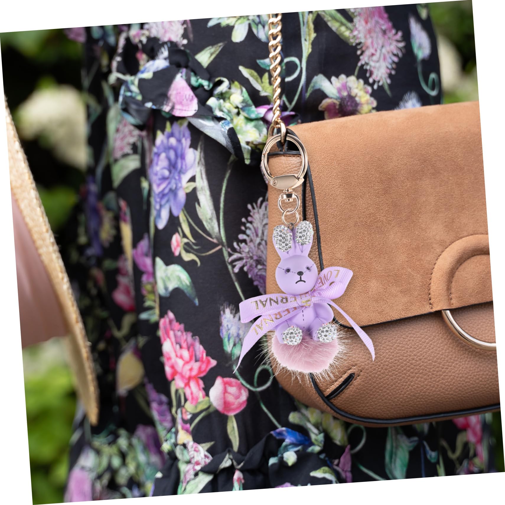 GALPADA 5stücke Kreativer Kaninchen Schlüsselanhänger Mit Niedlichem Design Weiche Und Metallmaterialien Als Für Taschen Schlüsselbund Oder Dekoration Für Tierliebhaber
