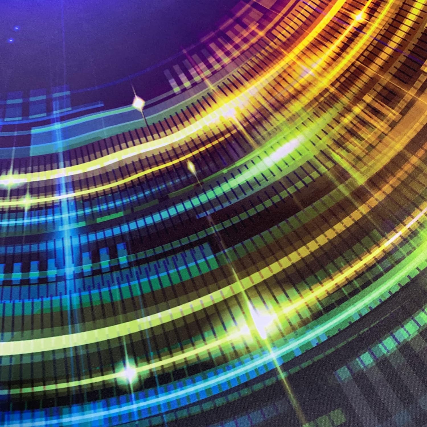 USTIDE Large Cool Gaming Chair Mat 51x51, Nonslip Rubber Computer Desk Chair Mat for Hardwood Floor, Octagon Hard Floor Protector Rubber Reduce Noice Soft/Non-Slip/Scratch-Resistant & Washable