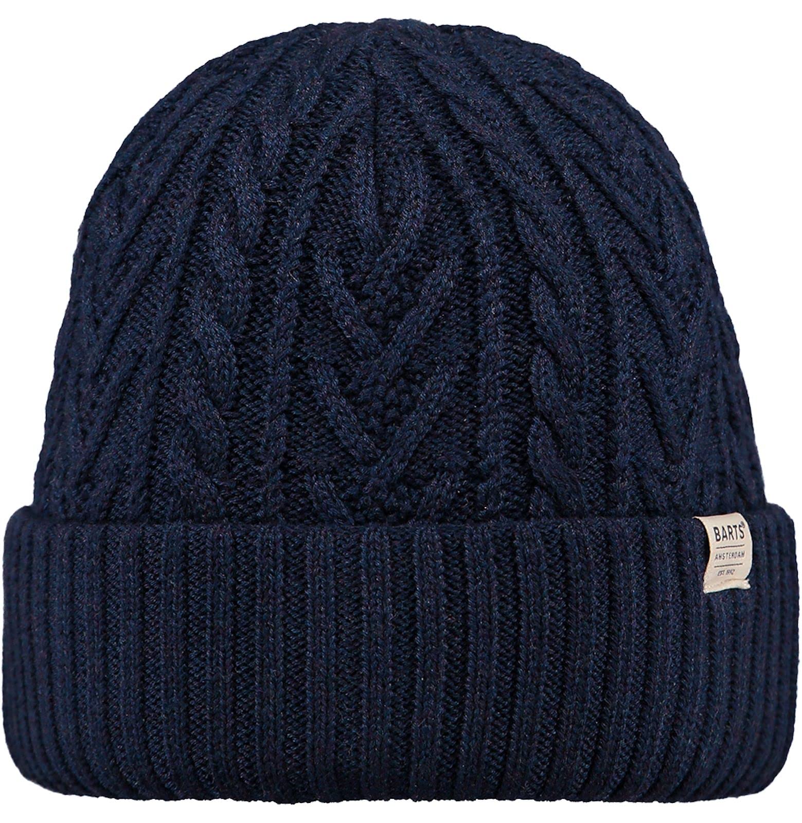 Barts Men's Navy Pacifick Beanie Beanie, Uni