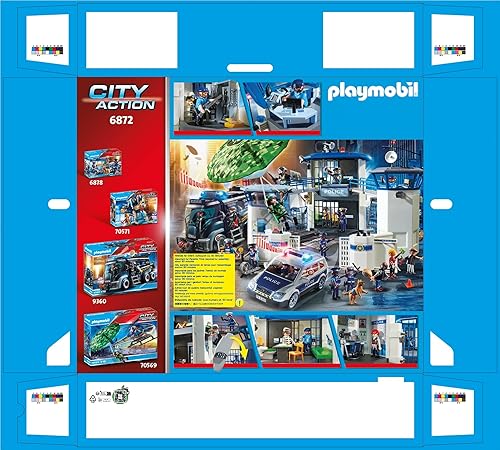 Miniatura 7 de Playmobil 6872 Centro de Comando Policial con Prisión