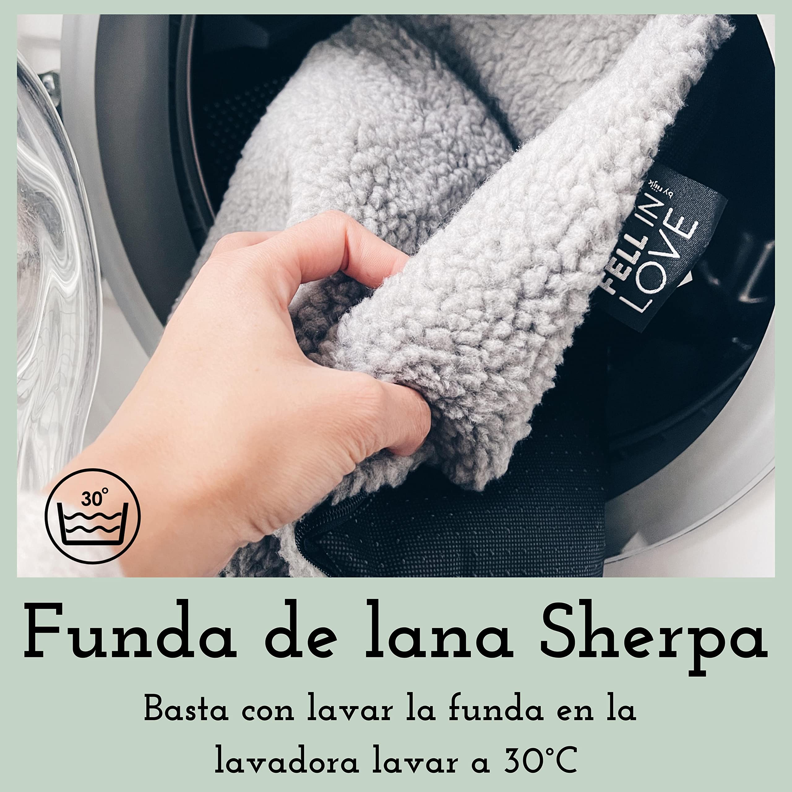riijk Manta Calefactora Autocalentable para Perros 90 x 64 cm - Lavable y Sin Crujidos - Estera Térmica