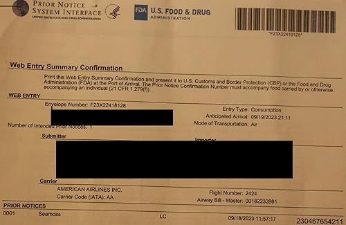 Miniatura 9 de Polvo de musgo marino morado Santa Lucía, 3 oz