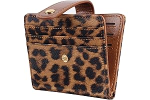 SMALL CHEETAH PRINT LEATHER WALLET