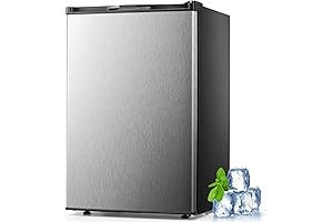 3.0 Cu.ft Upright Freezer for Space-Saving Storage