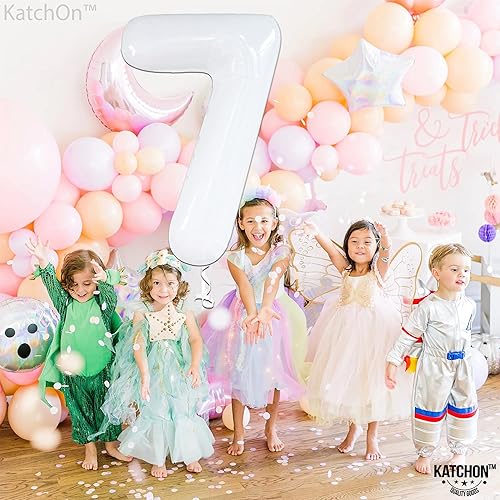 Miniatura 1184 de KatchOn, Globo dorado gigante del número 8 de 40 pulgadas, globo dorado del número 8 para decoraciones de cumpleaños de 8 años para niñas