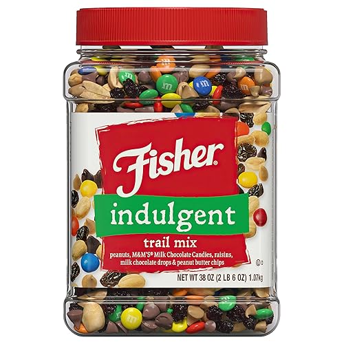 Miniatura 8 de Fisher Snack Tex Mex Trail Mix, 30 onzas, cacahuetes calientes y picantes, almendras, palitos de maíz de salsa, palitos de sésamo, trozos de chile,