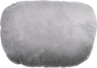 babominimer 1 funda para reposacabezas de coche para clase S, para tela de gamuza ultrasuave, apta para todos los vehículos, color negro/beige/gris/café/rojo (gris)