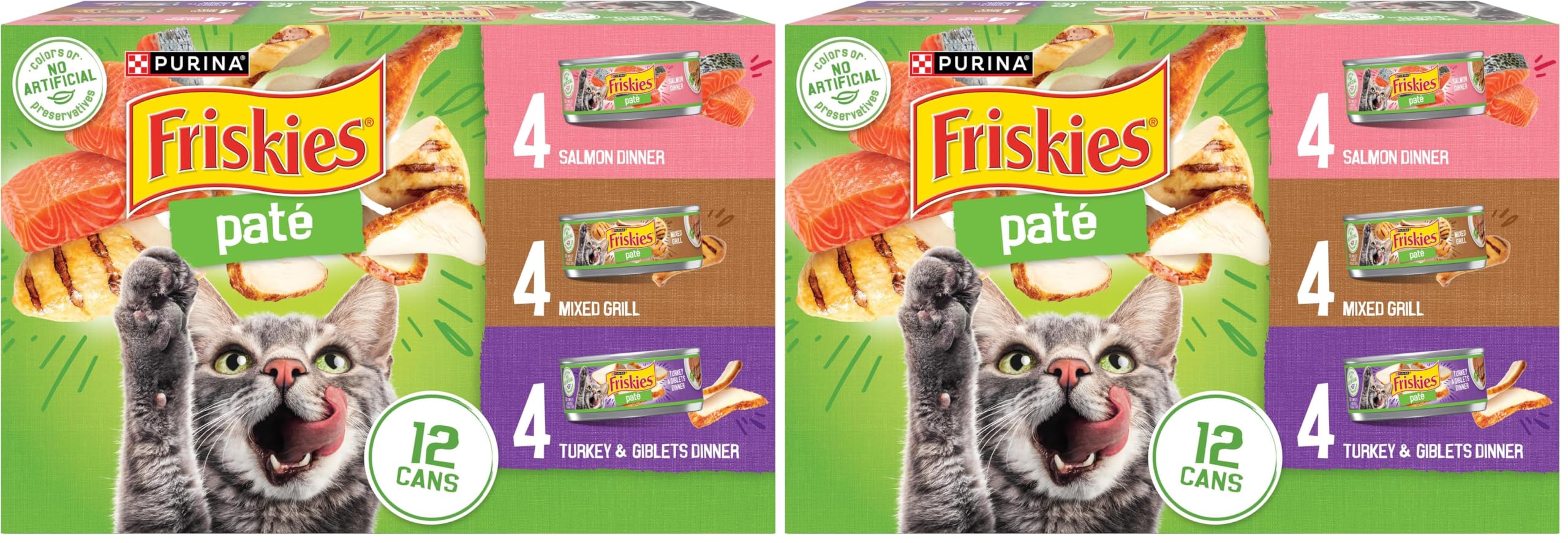 Friskies Purina Wet Cat Food Pat