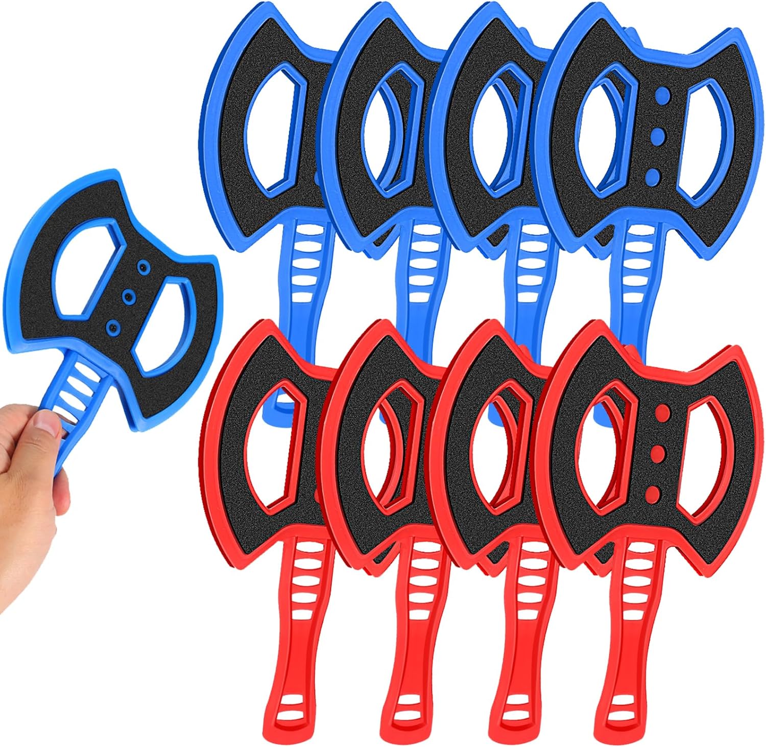 Throwing Axes Set for Axe Throwing Game Backyard, Safety Throw Plastic Axes Stars, Indoor Outdoor Hatchet Throwing Game Replacement Accessories Parts for Adults and All Ages