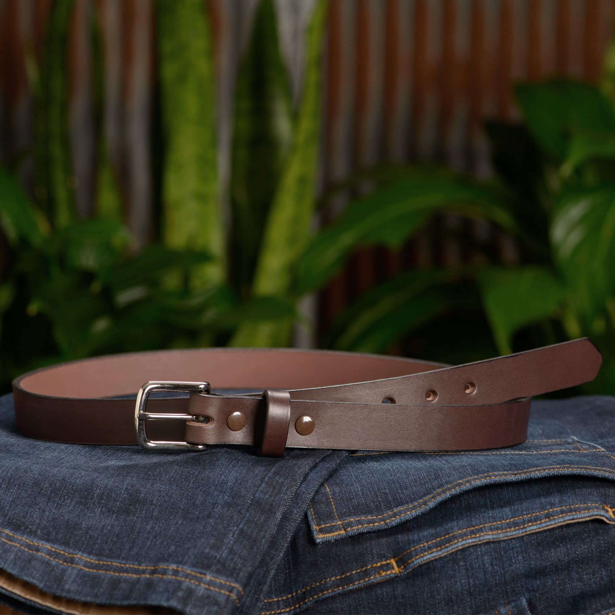 Bullhide Belts Mens Leather Belt for Work, Casual, Dress 1