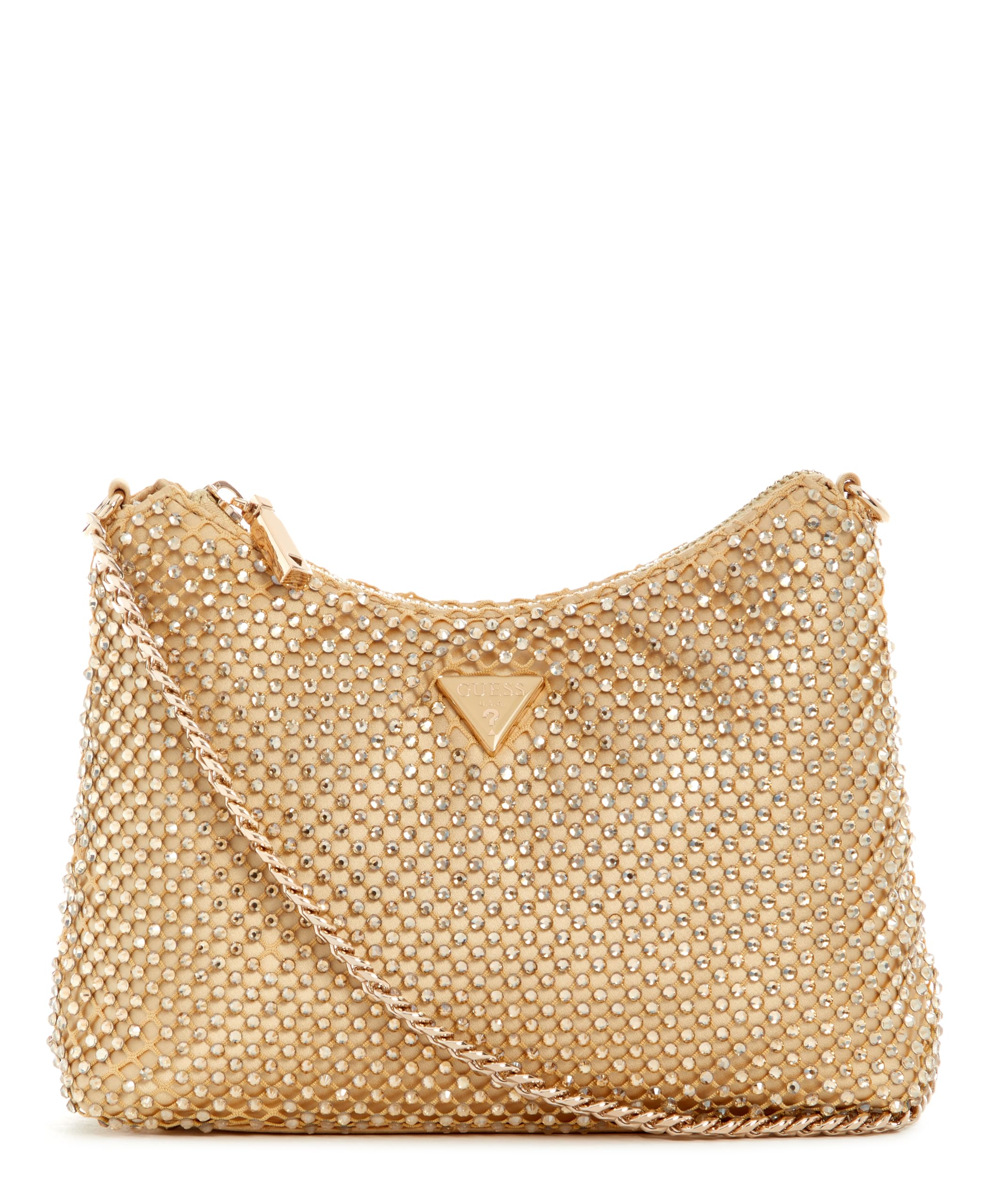 GUESS Zalina Sac à bandoulière zippé – doré