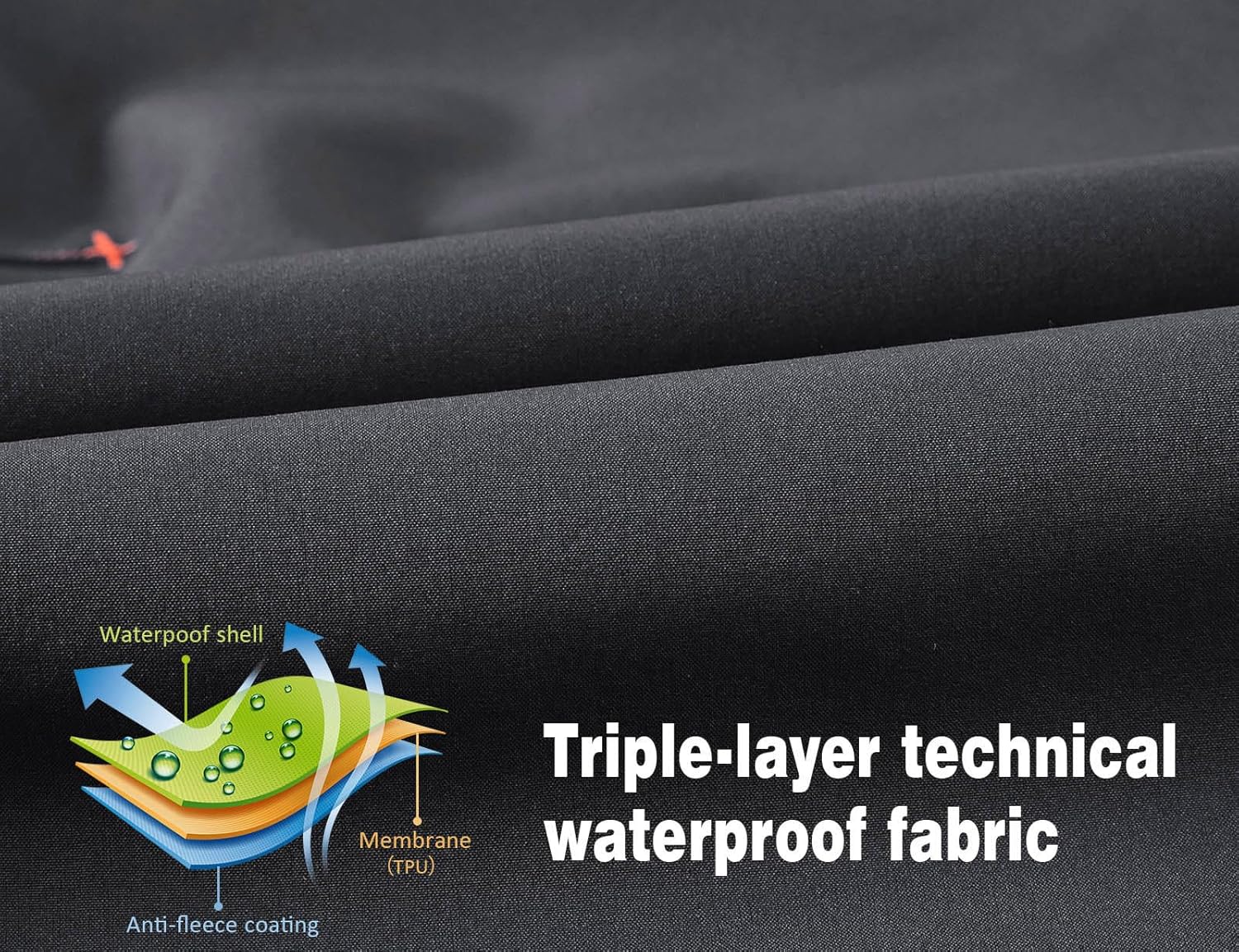 Rdruko Women's Snow Pants Waterproof Insulated Fleece Thermal Ski Hiking Snowboard Pants - Image 4