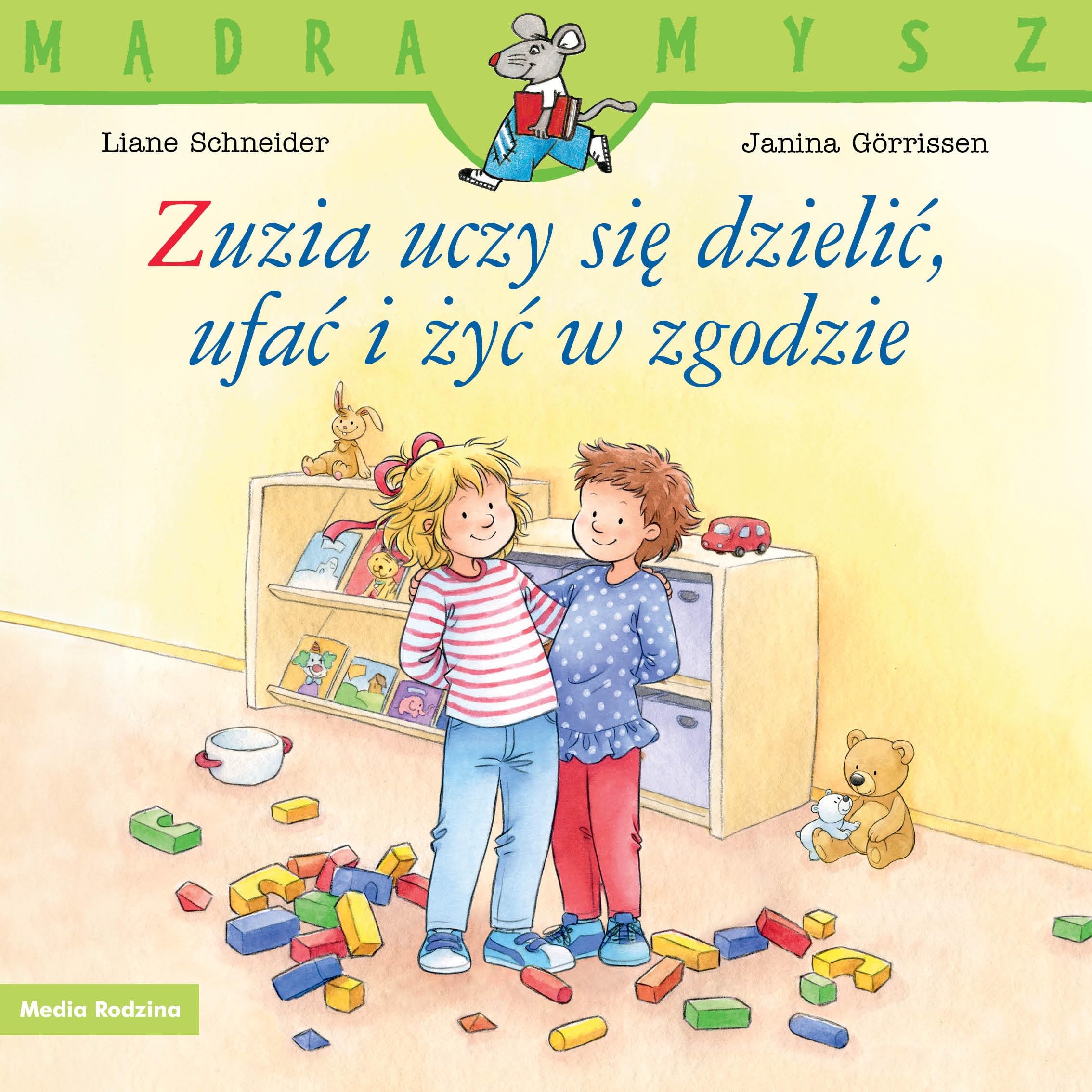 Mądra Mysz Zuzia uczy się dzielić, ufać i żyć w zgodzie