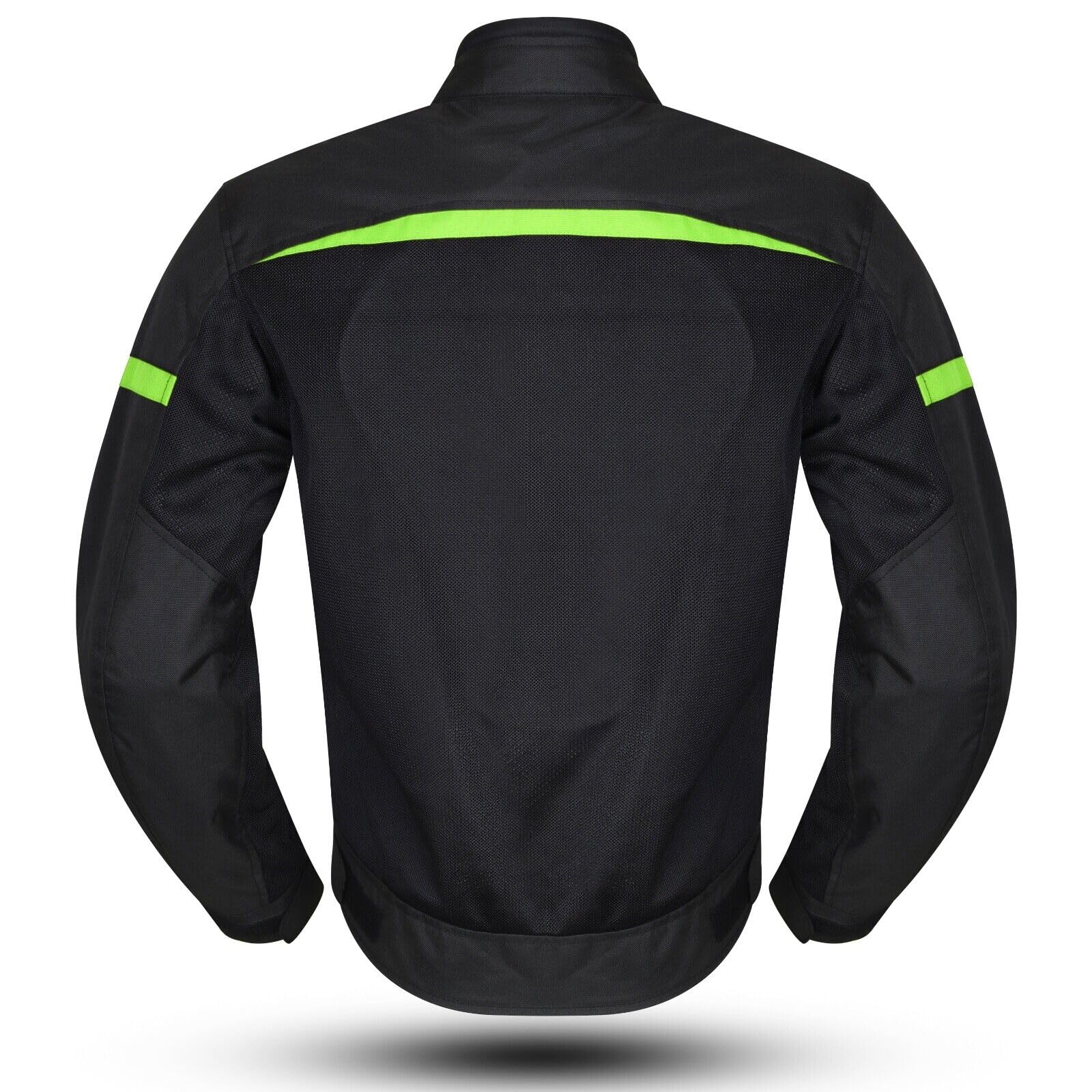 Chaqueta de malla perforada transpirable tejido técnico moto deporte verano