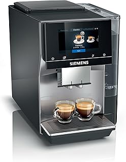 Siemens Electroménager Smart-Kaffeemaschine, EQ. 700, Display iSelect, CoffeeWorld, Cappuccinatore flexibel, Home Connect, Morgennebel, TP705R01 Classic