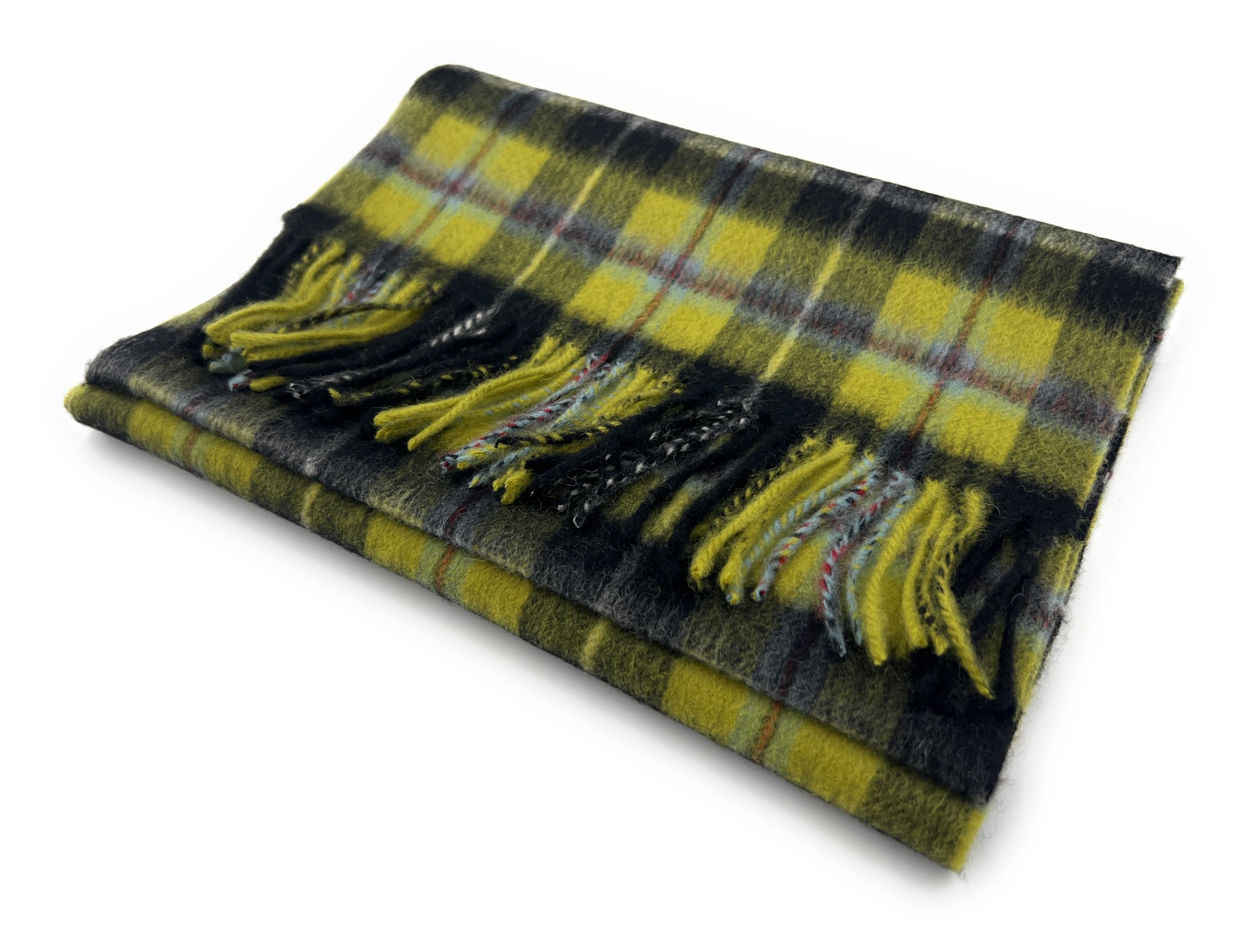 Tartan Tweeds Unisex Cornish National 100% Soft Lambswool Clan Tartan Scarf 30Cm X 180Cm (Cornish National)