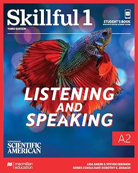 Macmillan Education Skillful 1 Listening and Speaking Students Book with App & Digital Students Book 3.  ngilizce Gramer Kitab