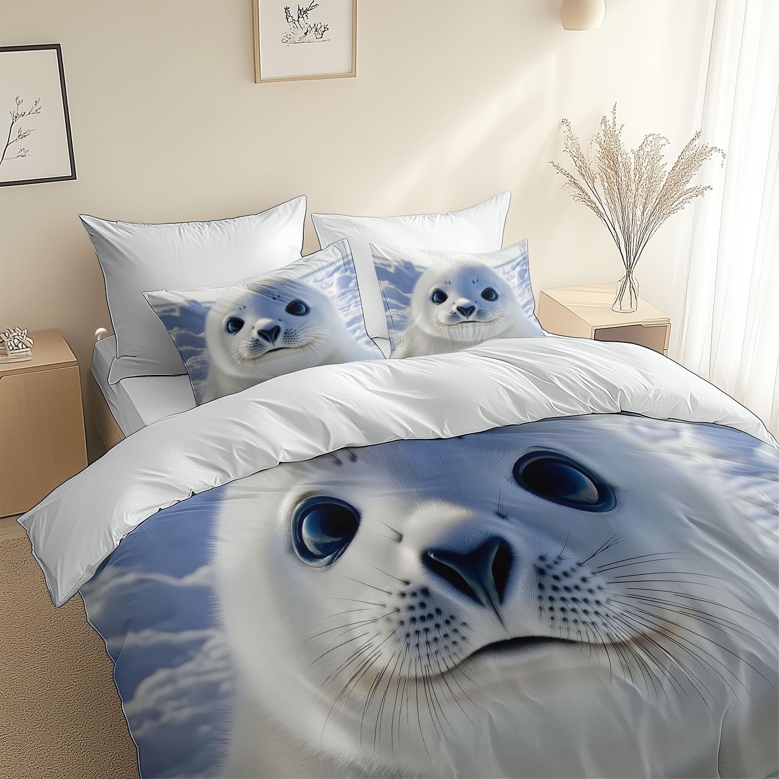 Housse couette microfibre coton douce et zippée 200x200