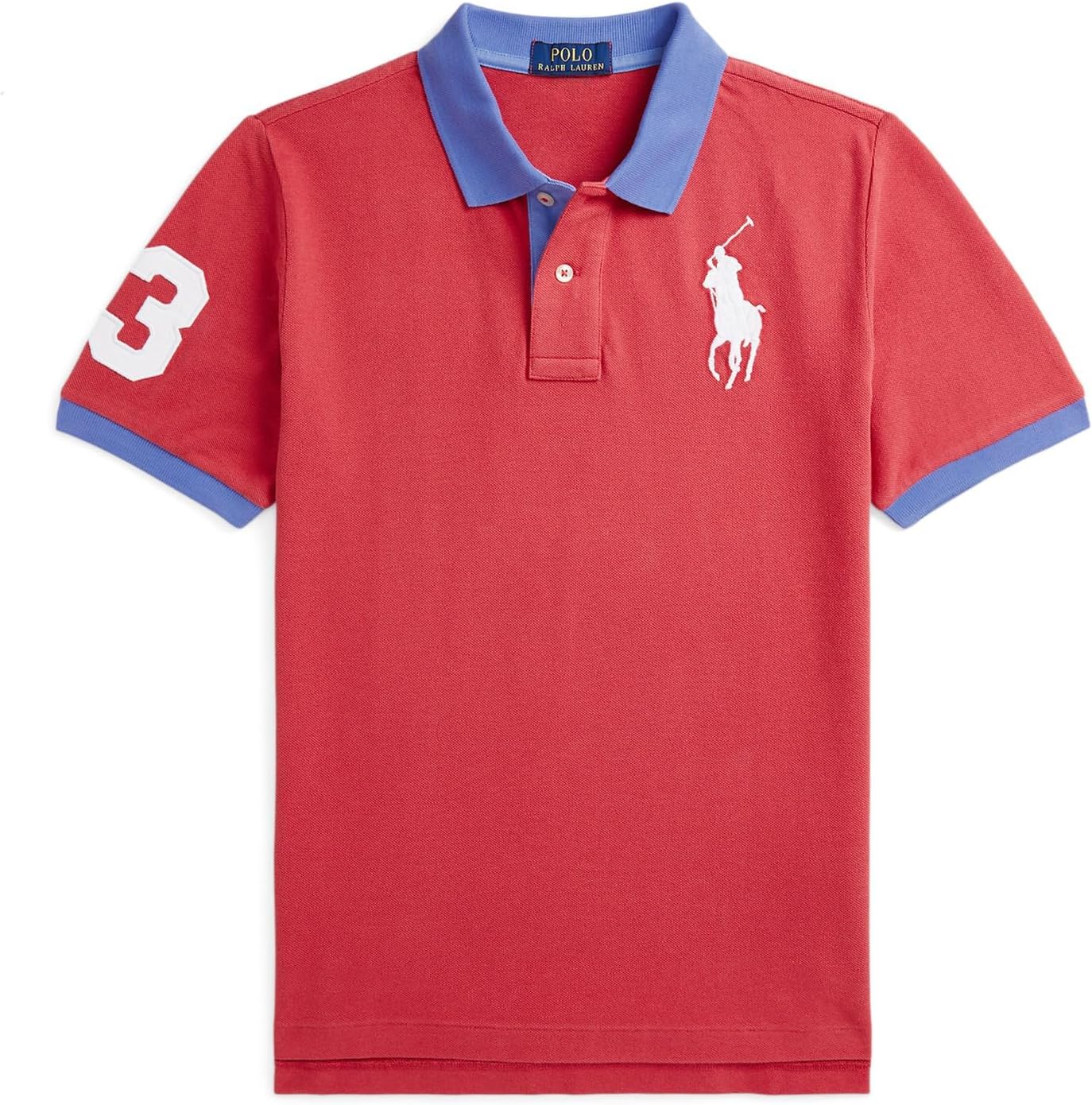 Polo Ralph Lauren Kids Big Pony Cotton Mesh Polo Shirt (Big Kid)