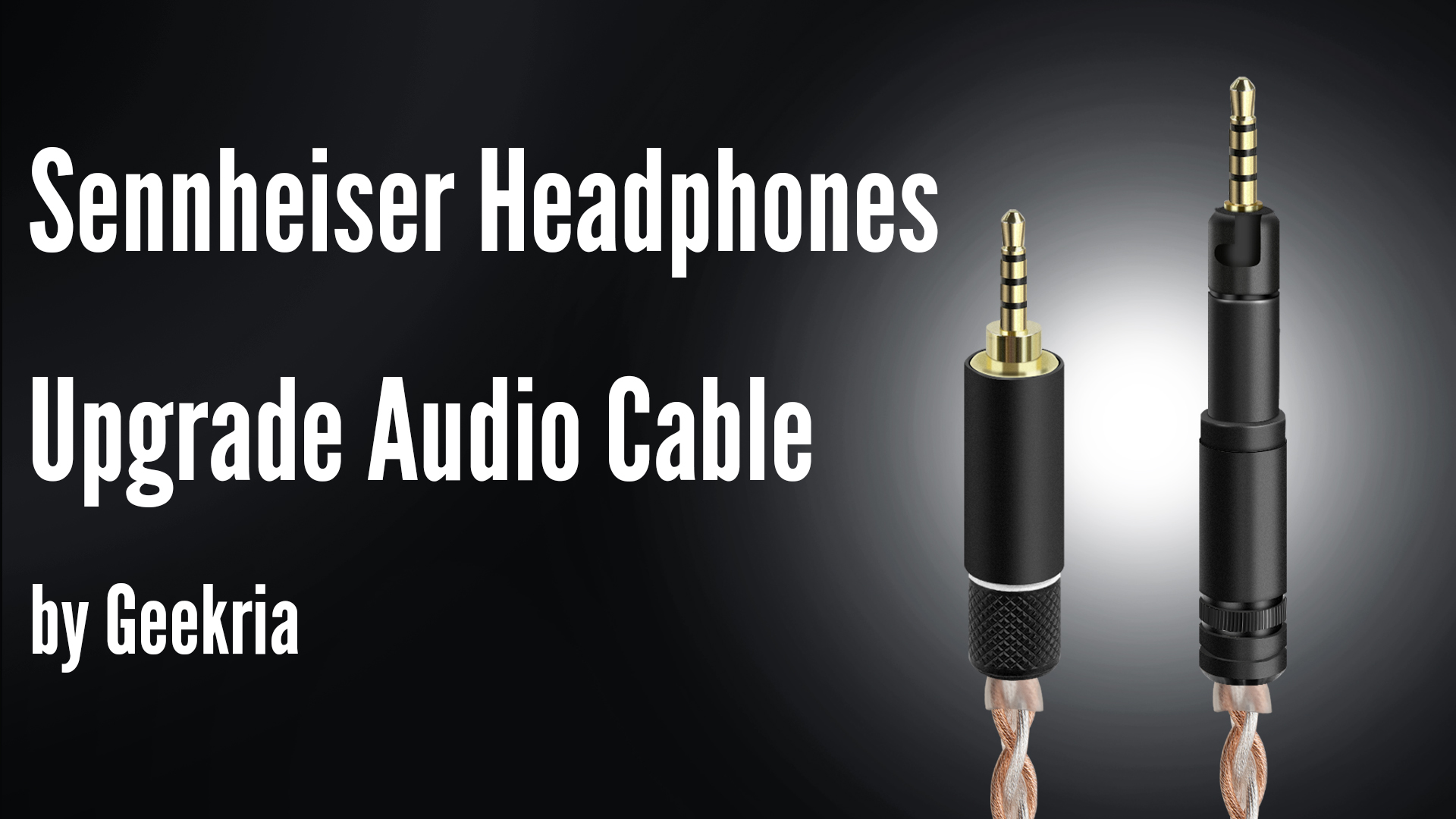 Amazon.com: GEEKRIA Apollo Copper Silver Braid Upgrade Audio Cable