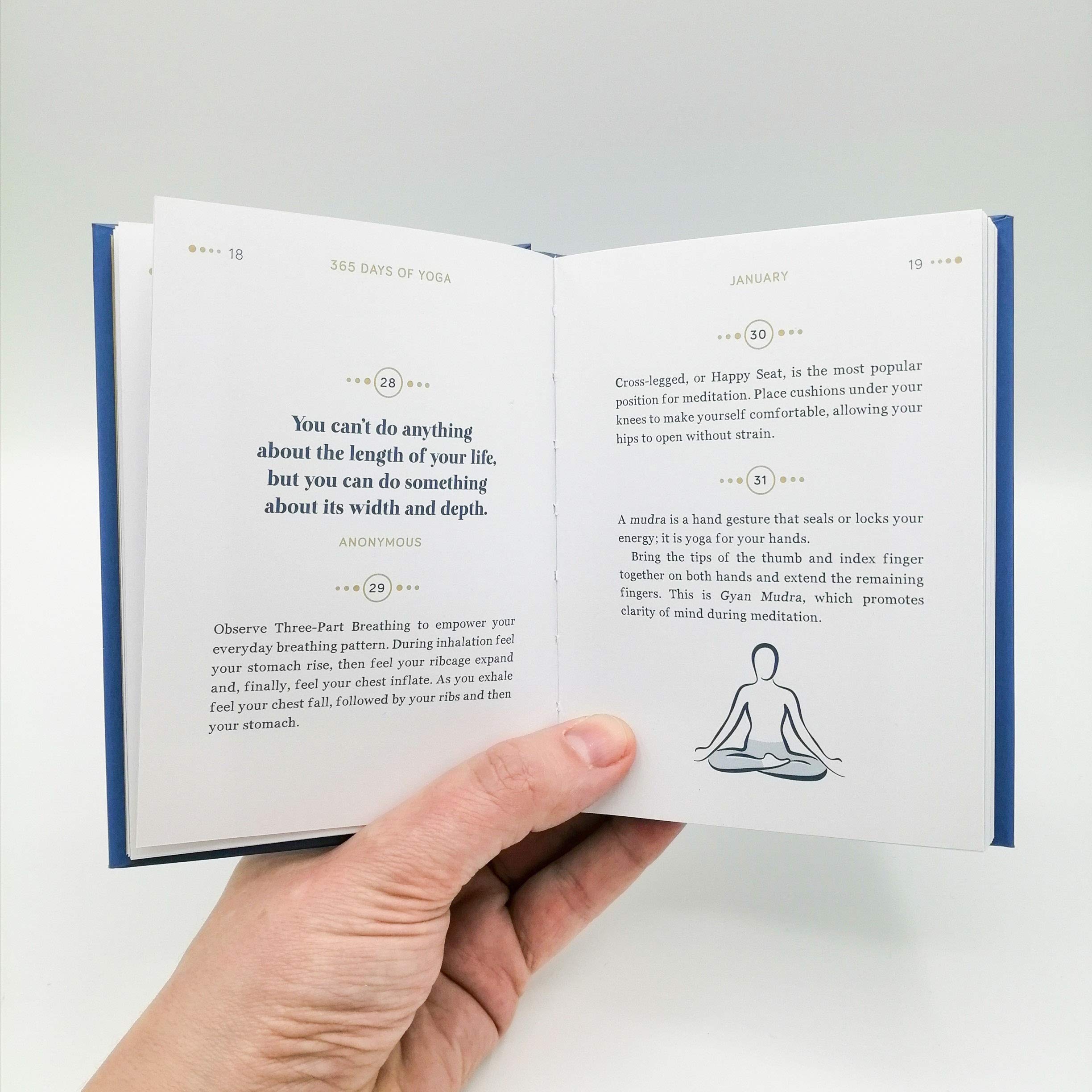 365 Days of Yoga: Daily Guidance for a Healthier, Happier You