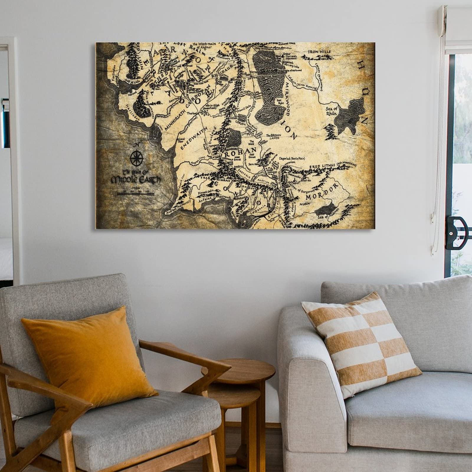 Poster Vintage Home Interiors - Cœur Avec Signe - Déco Murale Art 3395