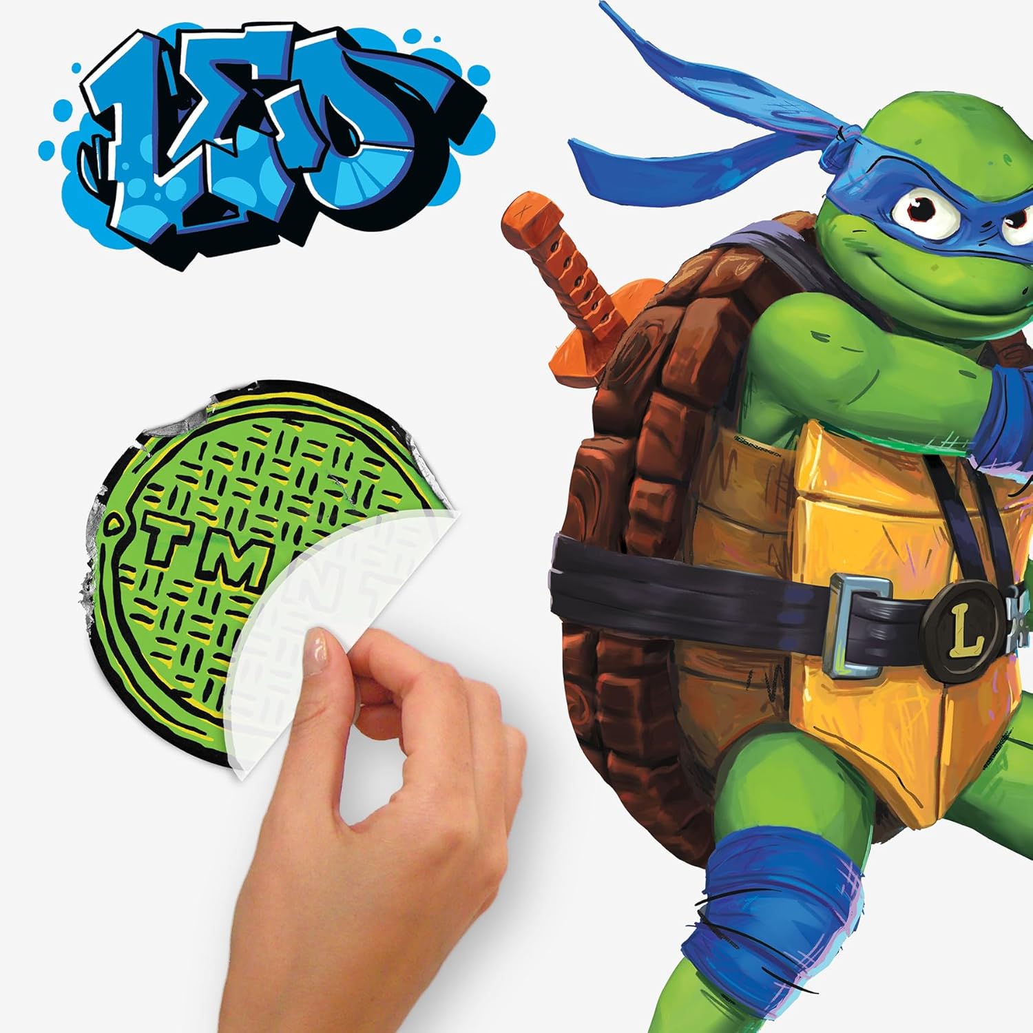 RoomMates Teenage Mutant Ninja Turtles: Mutant Mayhem Character Peel and Stick Wall Decals by RoomMates, RMK5442SCS