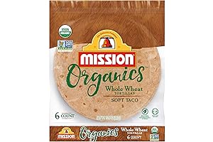 Mission Organics Whole Wheat Wraps