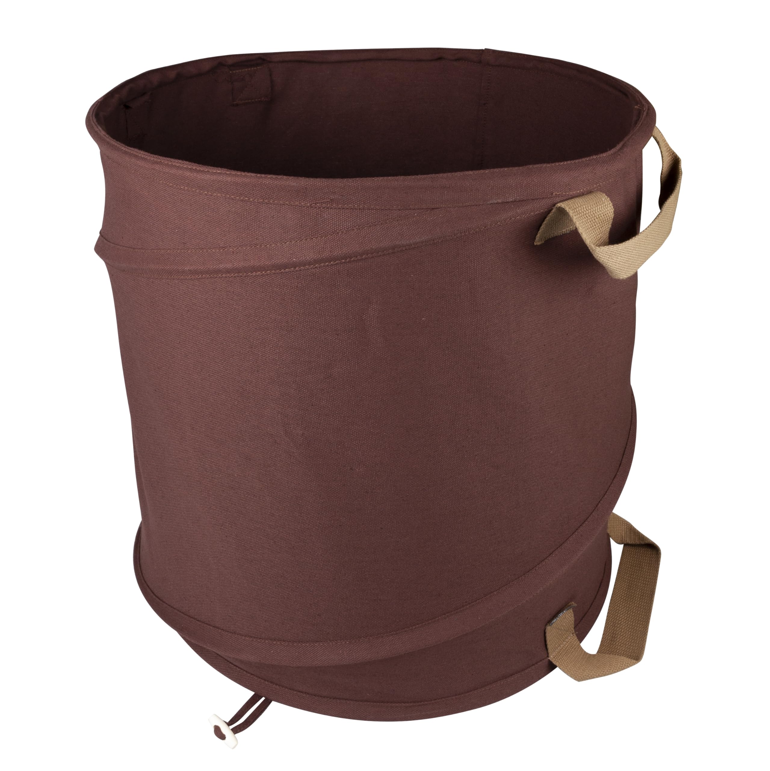 Windhager Sacca per rifiuti da giardino pop-up, in tela, per foglie, autoportante, verde, 120 l, diametro 50 x 60 cm, 07577
