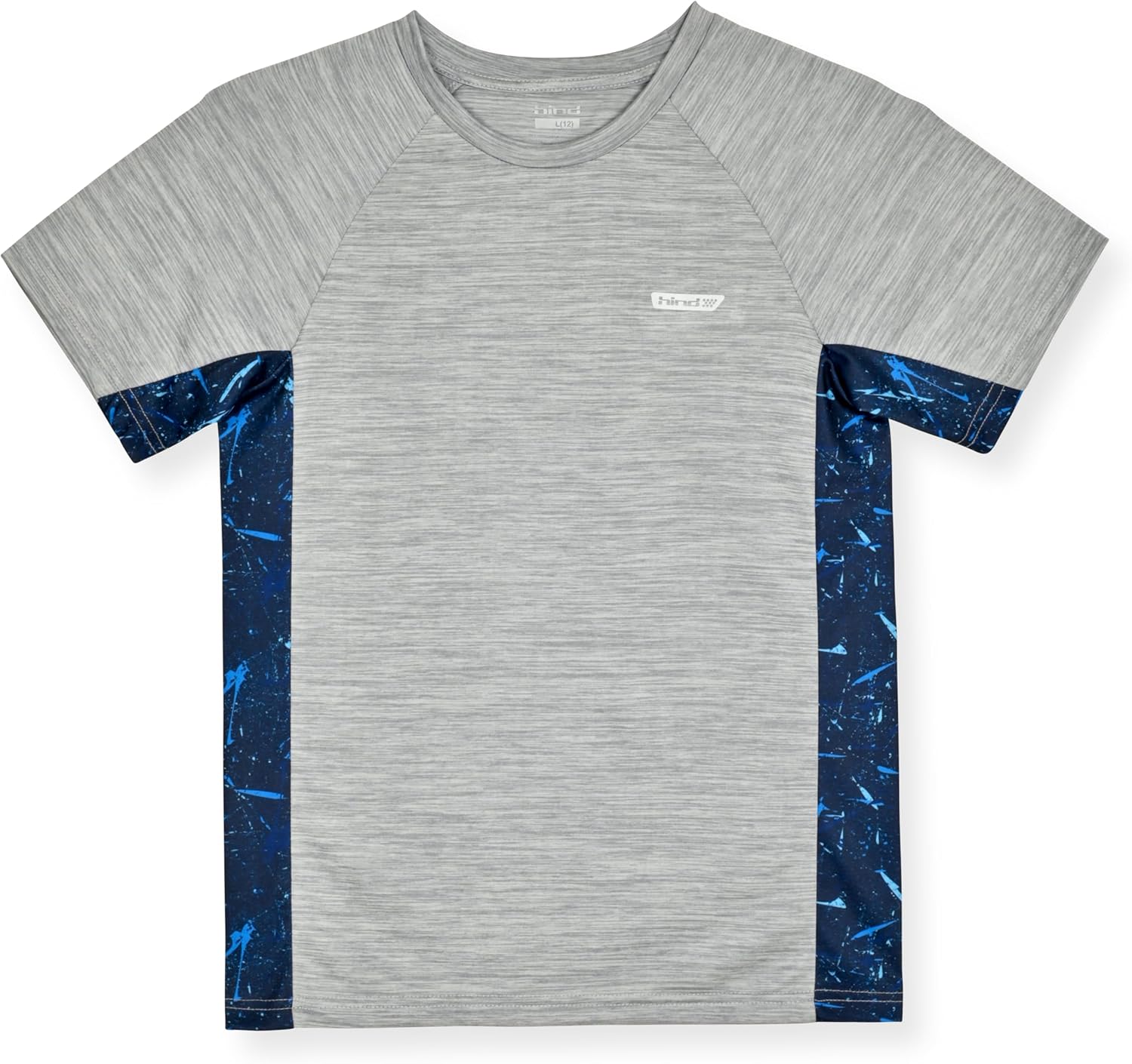 Hind Boys Short Set 4-Piece Boys Basketball Shorts and Performance Athletic Shirt Set 12 White Blue-vapor Black image 5 of 7 B0CHXDTWYN