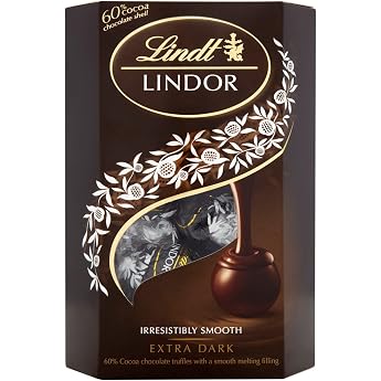 Lindt Lindor 60% Dark Cornets 200 g