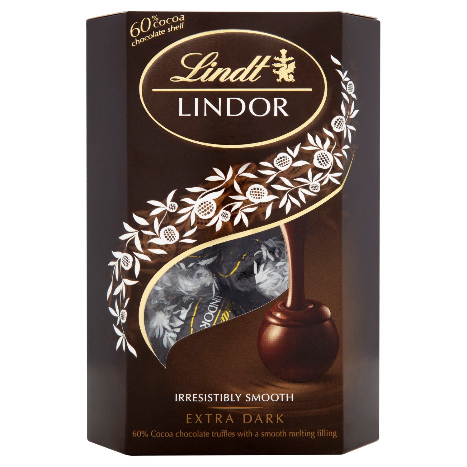 Lindt Lindor 60% Dark Chocolate Cornet 200 g (Pack of 2)
