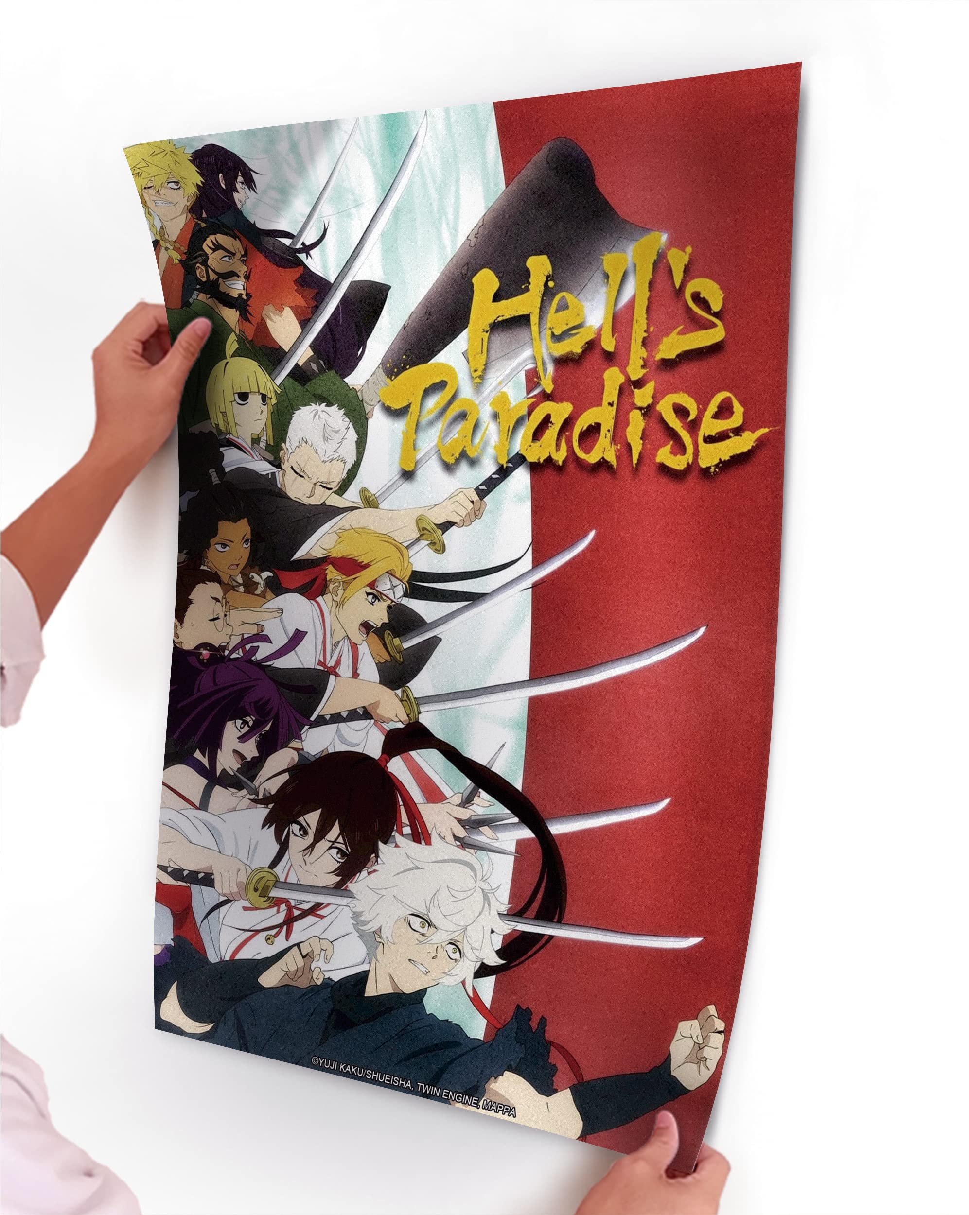 Amazon.com: XIHOO Hell's Paradise Jigokuraku Poster for Home Decor