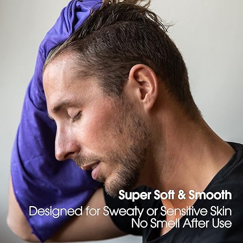 Miniatura 5 de 4Monster Toalla de camping súper absorbente, toalla de microfibra de secado rápido, ultra compacta y suave, toalla de viaje ligera para mochileros,