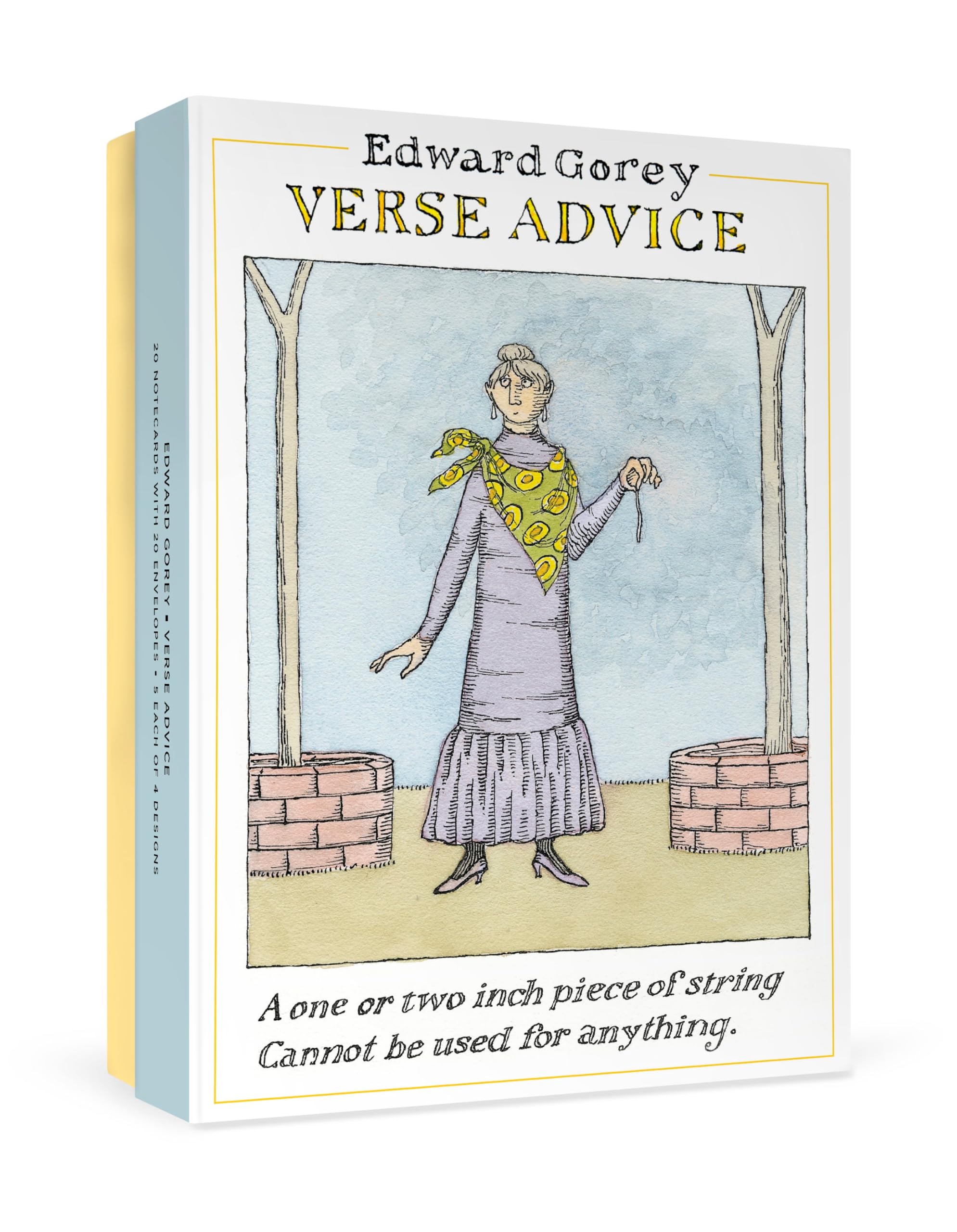 Edward Gorey Assorted Verse Cards