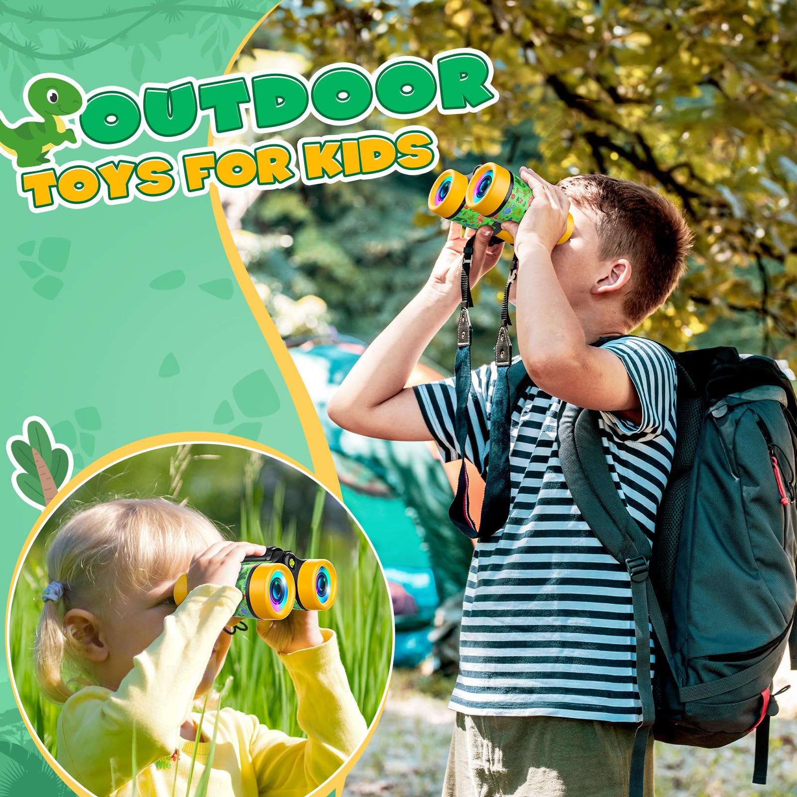 Giocattoli Bambino 4 5 6 7 Anni,Binocolo Bambini Regalo Bambino 4-12 Anni Cannocchiale Bambini Giochi Bambino 4-8 Anni Regalo Bambino 4 5 6 7 8 Anni Maschio Giochi Bambino 5-8 Anni Telescopio Bambini