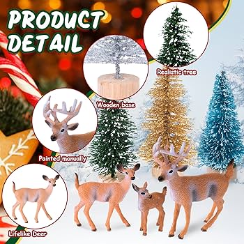 マーサ　美品＊MAJOTREE＊クリスマスツリー〜トナカイの置物　大〜 英国 Smart Garden クリスマス オブジェ 水玉 トナカイ ブリキ製