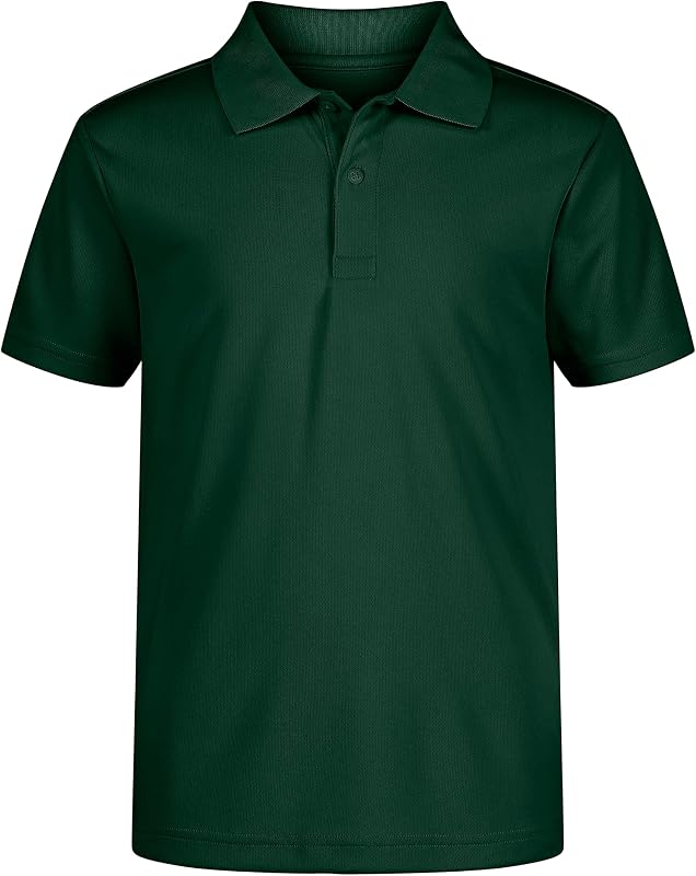 Polo Izod School Uniform Performance manga corta liso