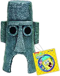 Penn-Plax Estátua De Aquário Ilha Lula Bob Esponja Casa Cinza 15 Cm - Pds-030172045806