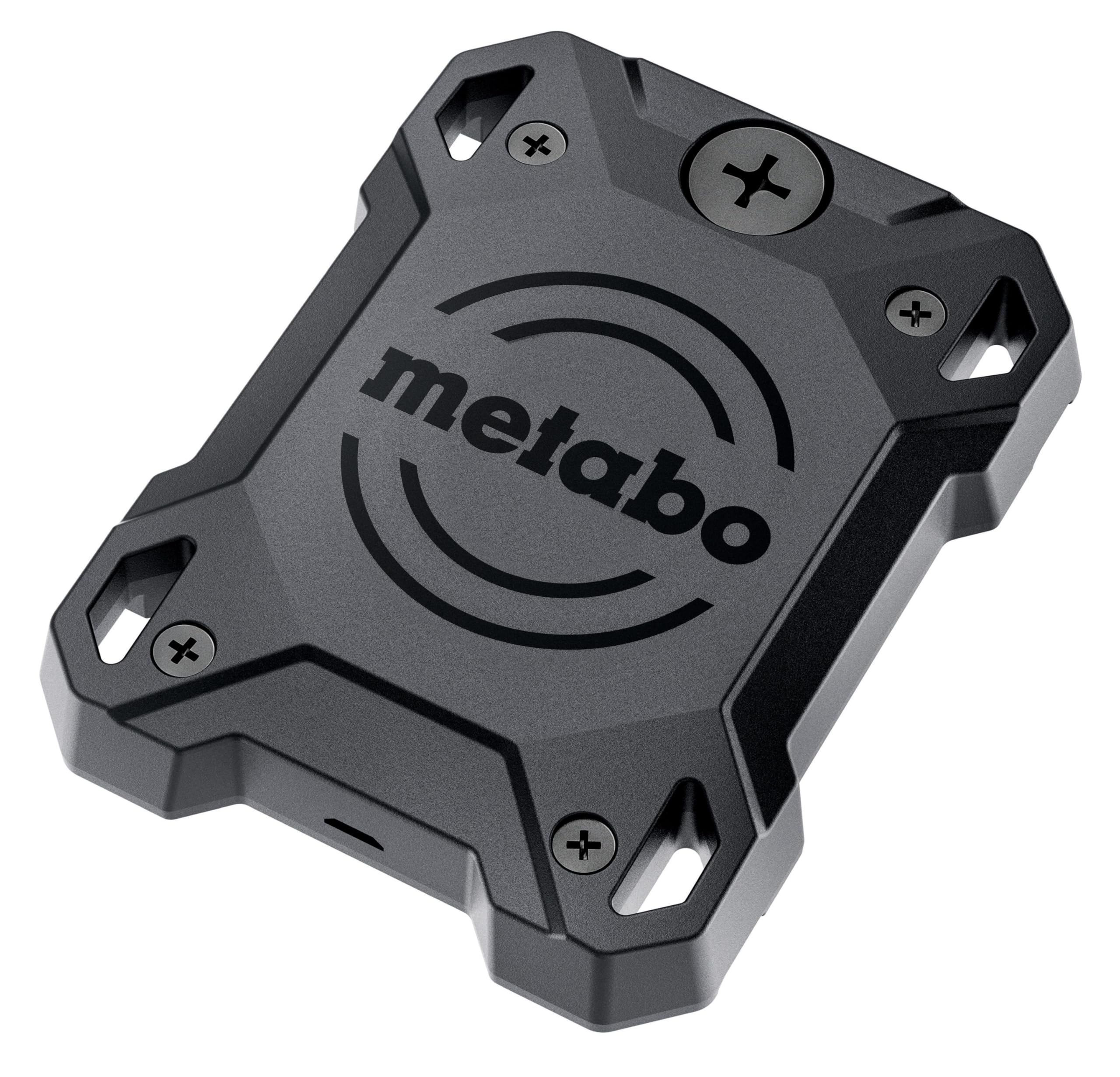 metabo Tracker Pro GPS Item Finder Tool Finder for iOS & Android, Worldwide Safe Tracking, IP67 Waterproof, 3 Year Battery, Compatible with Apple "Where is?" & Android "Find My Device"