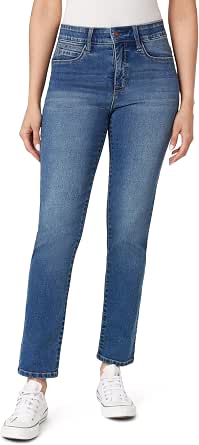 Angels Forever Young Jeanie Lift Straight Ankle Jeans