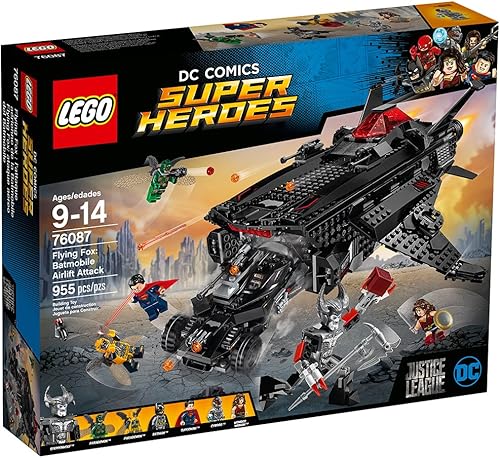 Miniatura 6 de LEGO Super Heroes 76087 Flying Fox Batmobile Airlift Attack 955 piezas