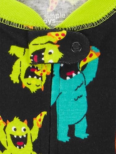 Miniatura 2 de Simple Joys by Carter's baby-boys 3-pack Snug Fit Footless Cotton Pajamas