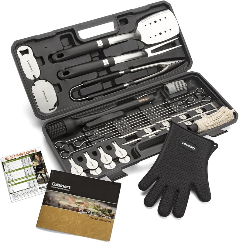 CGS-8036 Parrilla, juego de herramientas para barbacoa, 36 piezas