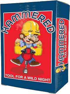 Hammered – Drinking Card Game for House Parties, College Nights, Bachelorette Gatherings & More A Hilarious Adult Party Game with Shots, Dares, and Endless Fun for Everyone