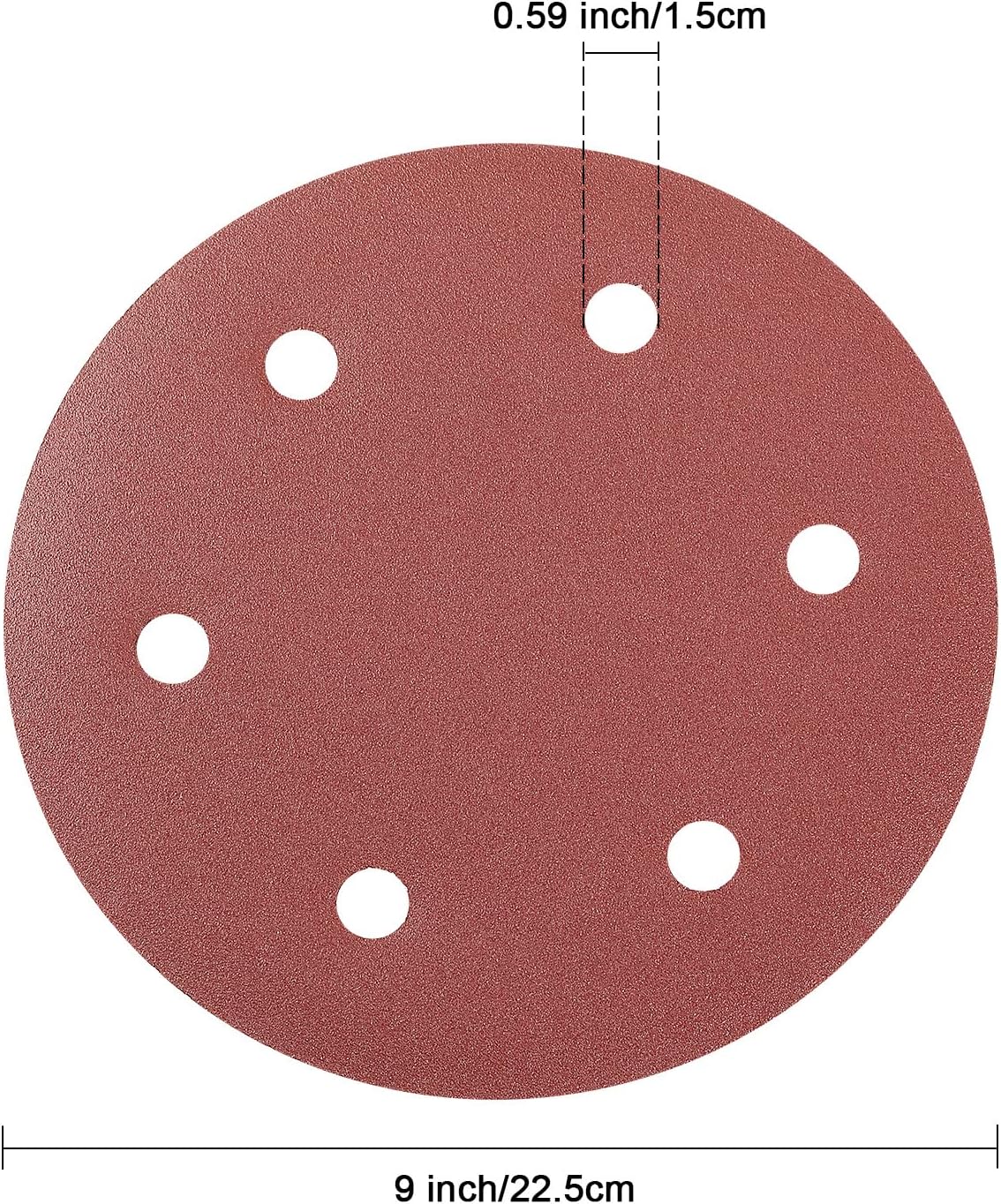 Pole Electric Drywall Sander, 9 inch 6 hole Sandingpaper, Combined Use, Popcorn Remover Tool Ceiling Texture - - 